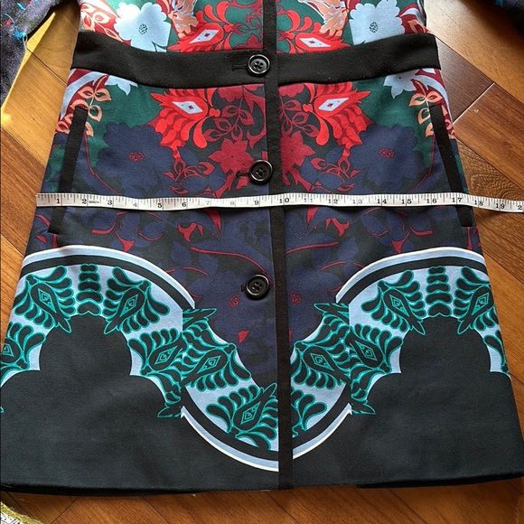 Elevenses Florilège Coat Anthropologie, size 4 - Picture 11 of 16